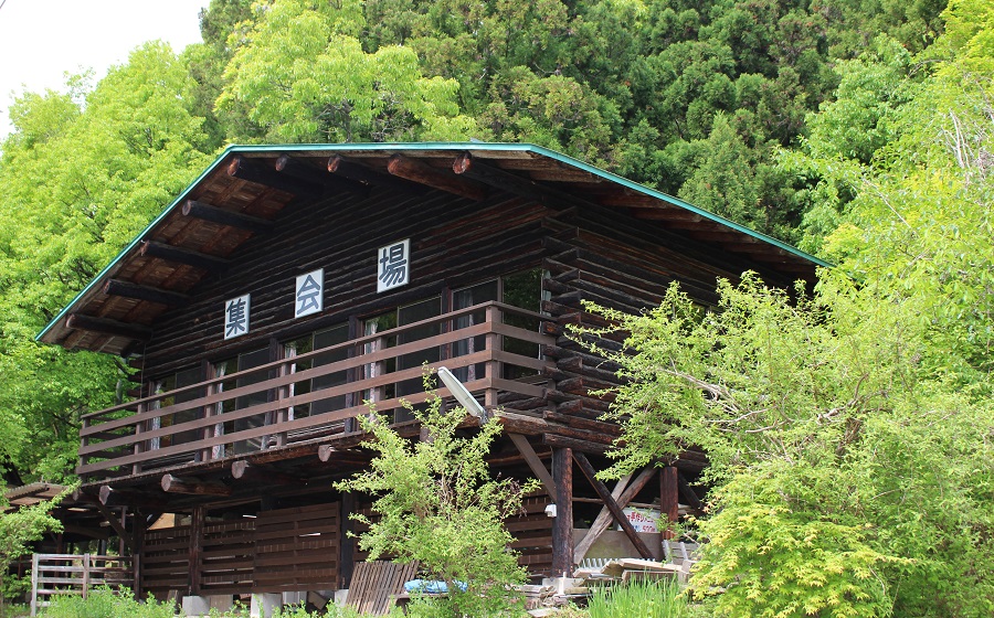 篠沢大滝キャンプ場集会場